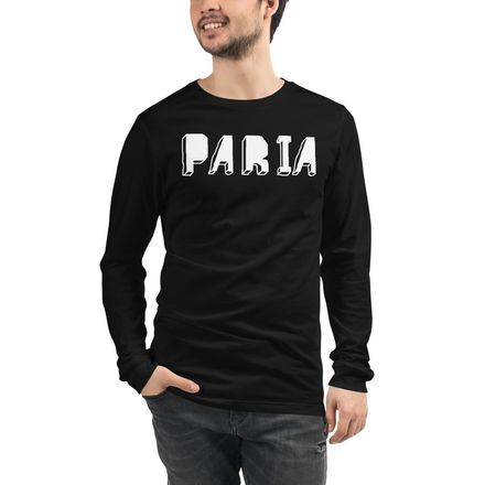 Block Letters Unisex Long Sleeve T-Shirt