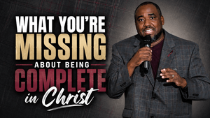 You are Complete in Him