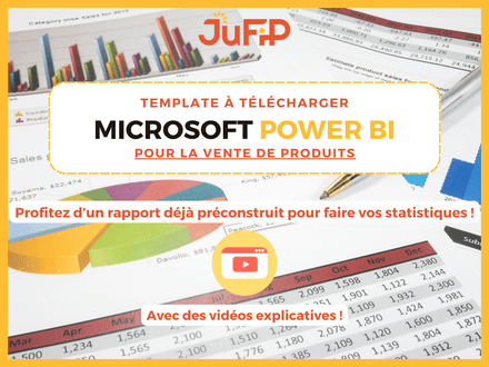 Template Power BI pour la vente de produits