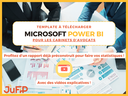 Template Power BI pour les cabinet d&#x27;avocats