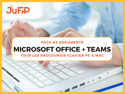 Pack Raccourcis clavier Microsoft Office &amp; Teams