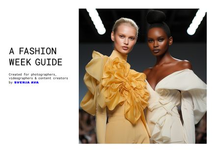 A Fashion Week Guide