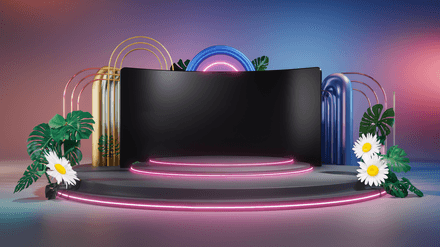 3D Virtual Stage A038