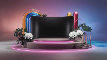 3D Virtual Stage A036