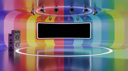 3D Virtual Stage A055