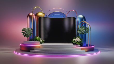 3D Virtual Stage A028