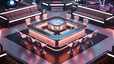 Luxurious Bar Design Set 01