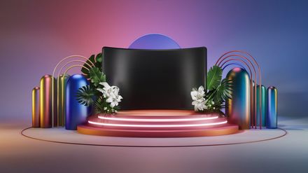 3D Virtual Stage A039