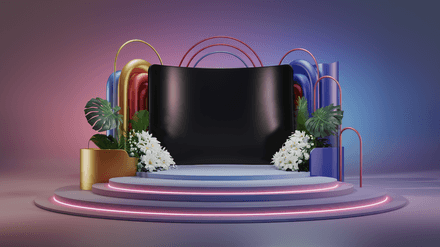 3D Virtual Stage A032