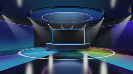 3D Virtual Stage A018