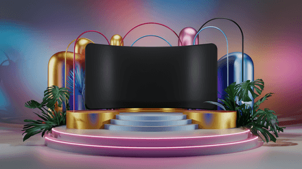 3D Virtual Stage A033