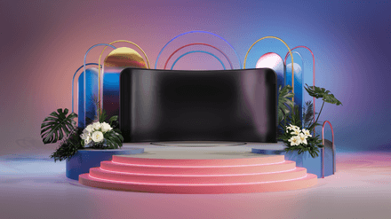 3D Virtual Stage A035