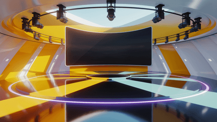 3D Virtual Stage A053