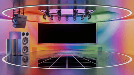 3D Virtual Stage A060