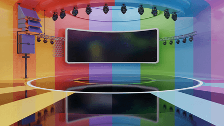 3D Virtual Stage A063