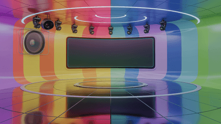 3D Virtual Stage A056