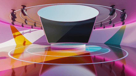 3D Virtual Stage A019