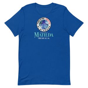 MATILDA Jr. Blue Logo Adult T-Shirt