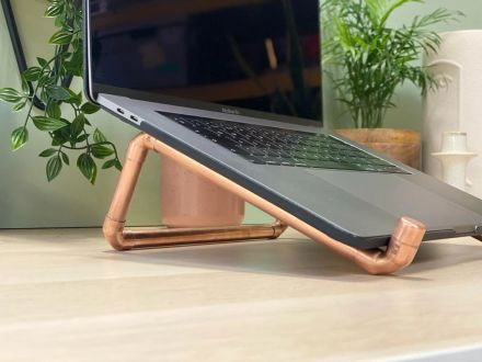 Copper Laptop Stand