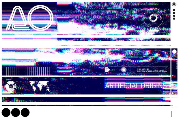 Glitch 05 - 12 Abstract Backgrounds