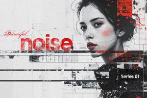 Beautiful Noise - Abstract Collages
