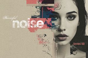 Beautiful Noise Series 2 - Abstract Collages