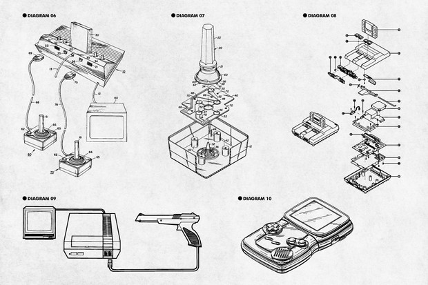 Retro Vector Diagrams - 32 Items