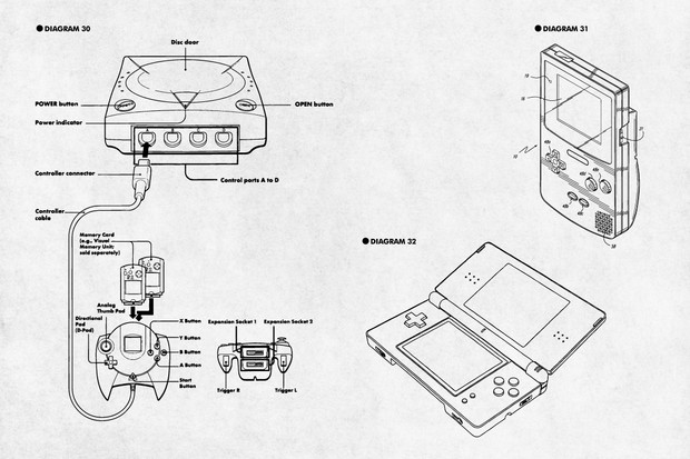 Retro Vector Diagrams - 32 Items