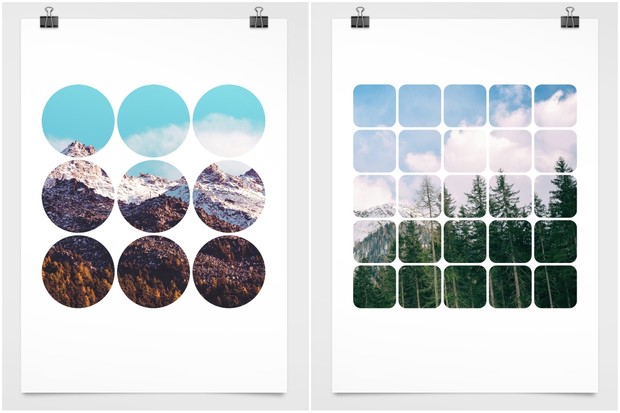 Grid Shape Masks