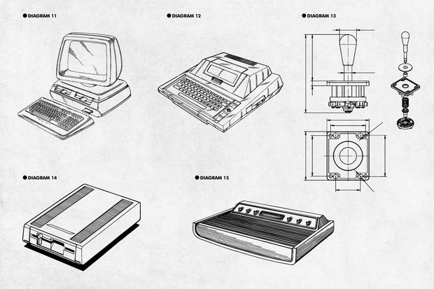Retro Vector Diagrams - 32 Items