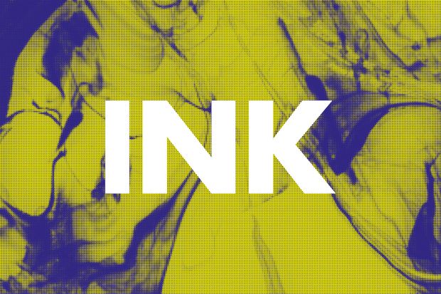 Liquid Ink Halftones - Vector &amp; PNG