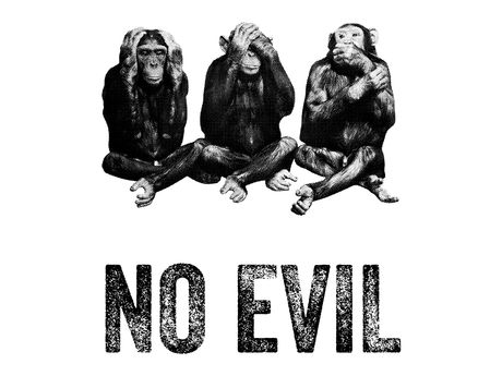 A2 No Evil Print