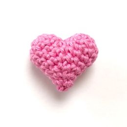 Tiny Crochet Amigurumi 3D Heart Valentine