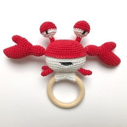 Crochet Amigurumi Pattern Rocco Crab Teether Baby Toy