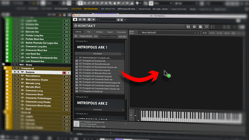 Metropolis ARK 2 | Cubase Pro Template (Kontakt)