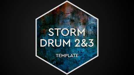 Storm Drum 2 + 3 | Cubase Pro Template