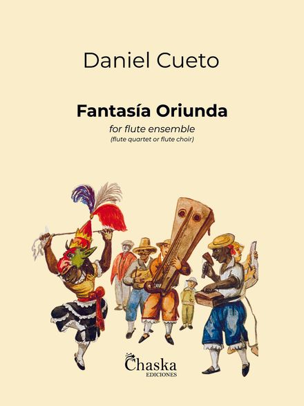 FANTASIA ORIUNDA for flute ensemble (quartet or choir)