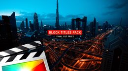 Block Titles Pack - Final Cut Pro X