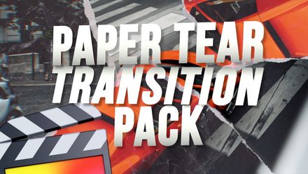 Paper Tear Transition Pack V2 - Final Cut Pro