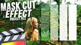Mask Cut Effect Project File - Final Cut Pro
