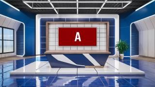 vMix 3D Virtual Set - News 01