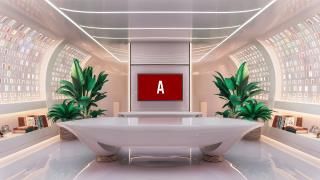 vMix 3D Virtual Set - Boss Office 05