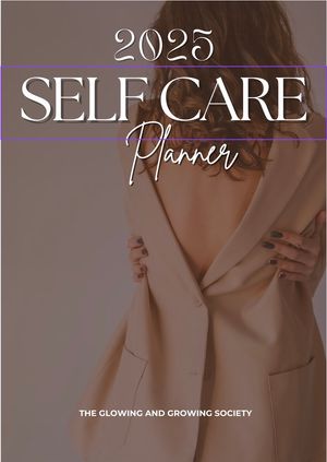 2025 Self-Care Planner
