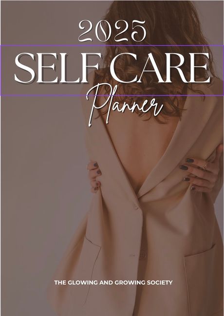 2025 Self-Care Planner
