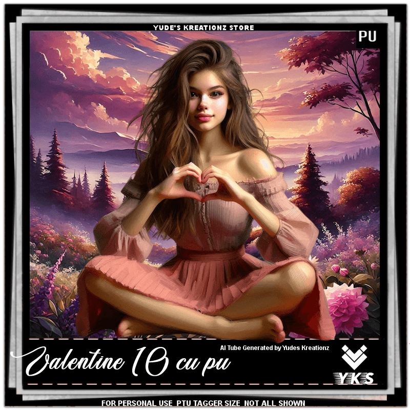 YKS-Valentine 10 cu pu