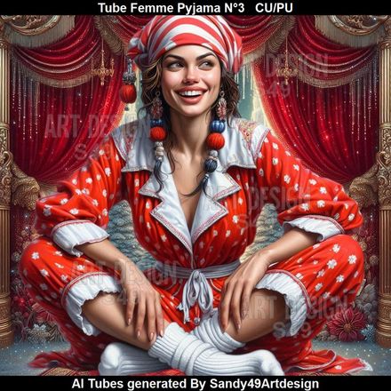 SAD - Tube Femme Pyjama N°3