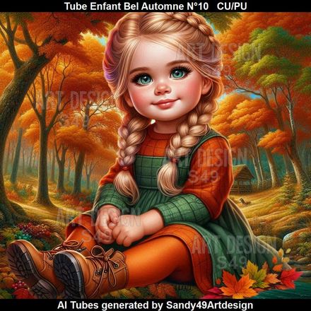 SAD - Tube Enfant Bel Automne N°10