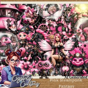 CC-Pink Steampunk Fantasy