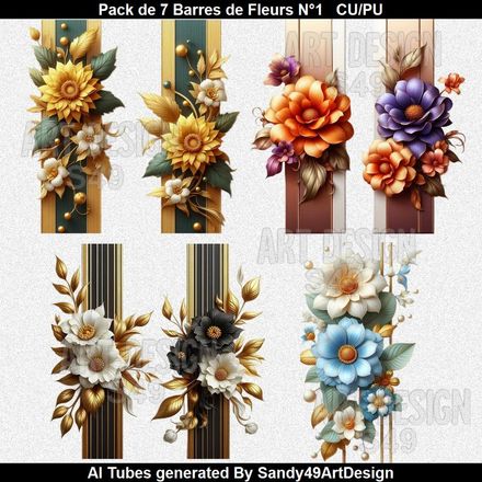 SAD - Pack Barre de Fleurs N°1