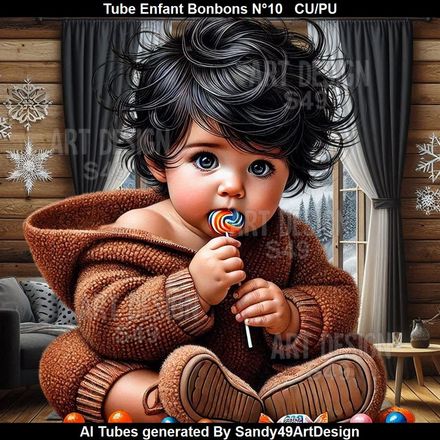 SAD - Tube Enfant Bonbons N°10